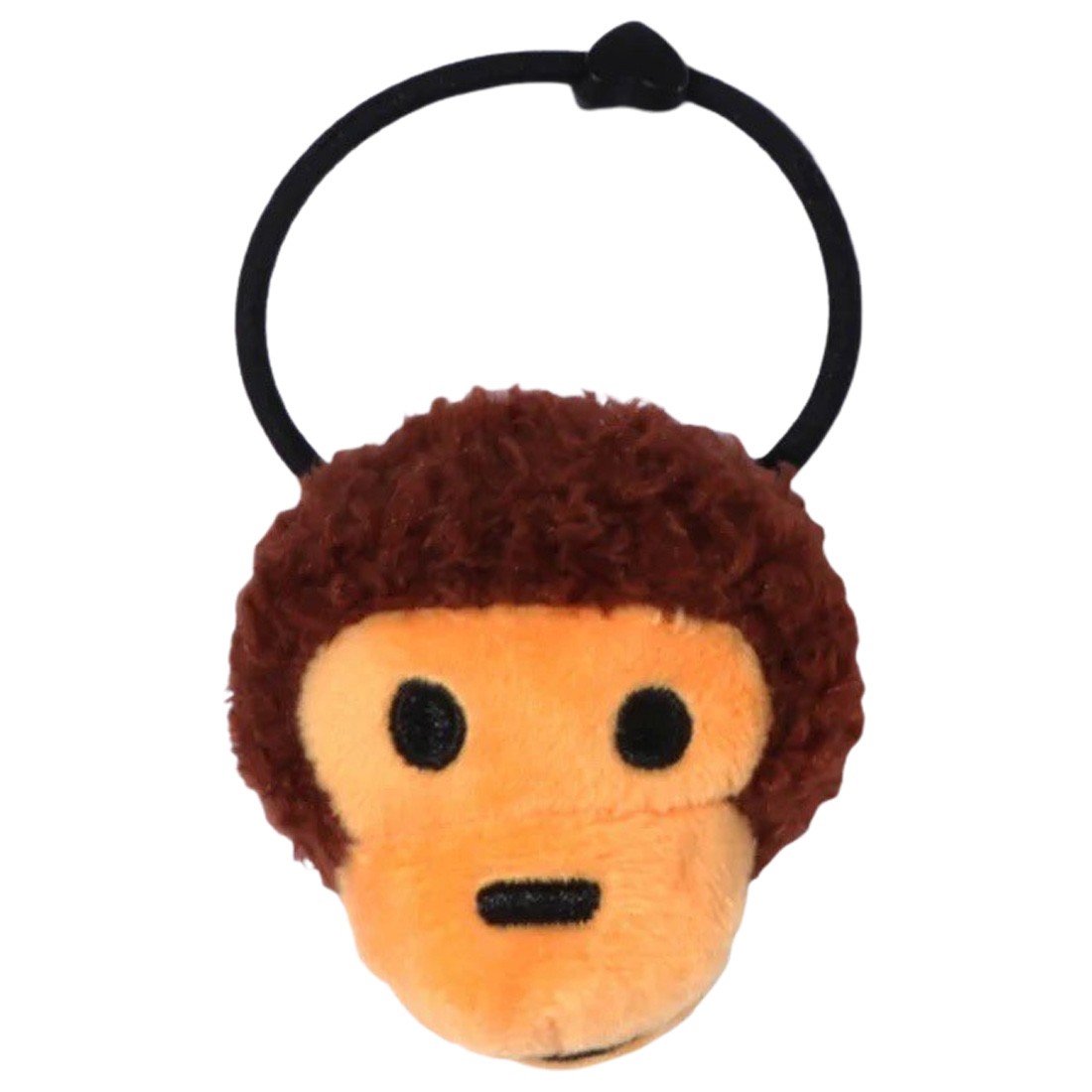 A Bathing Ape Baby Milo Plush Doll Hair Tie (brown)