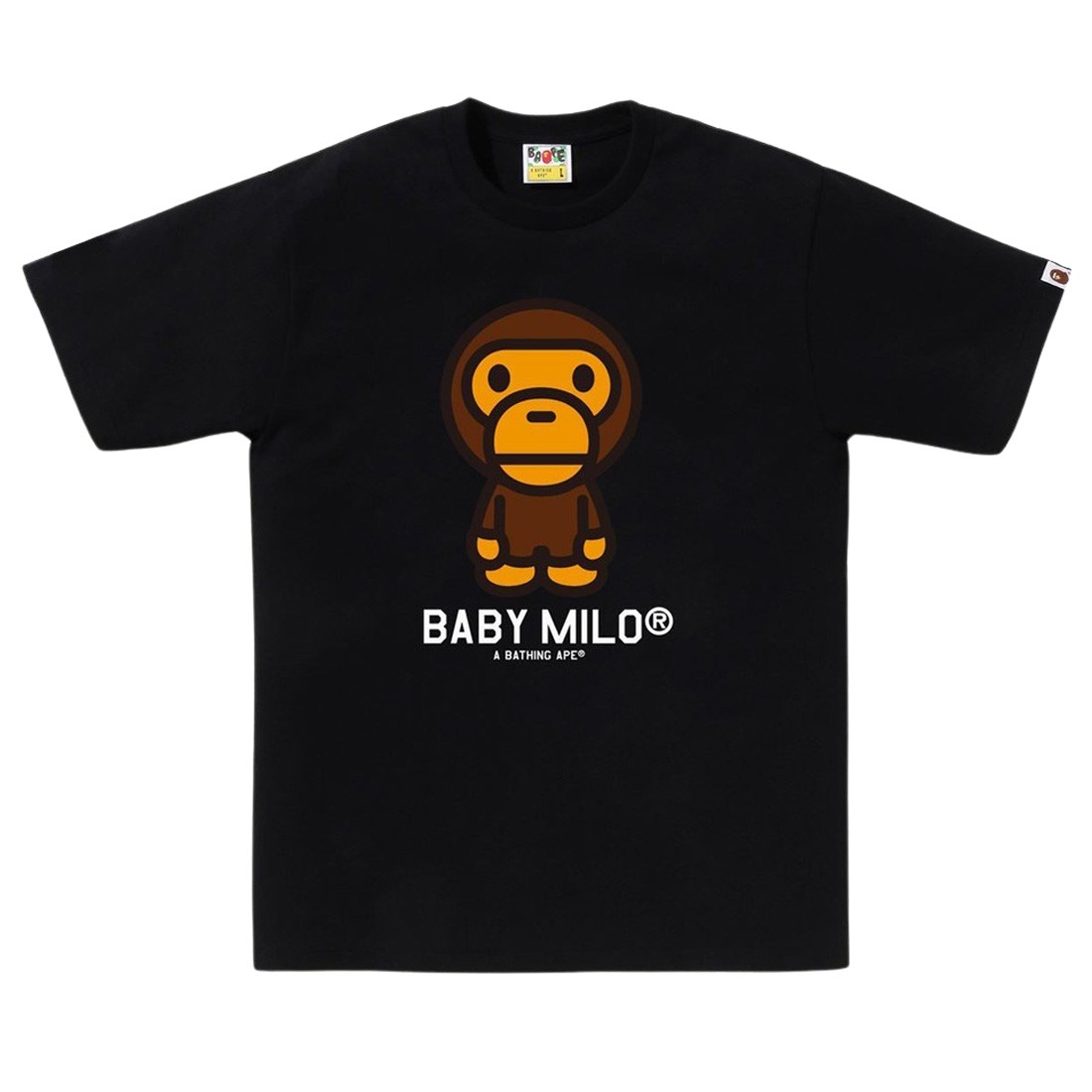 A Bathing Ape Men Baby Milo Tee (black)