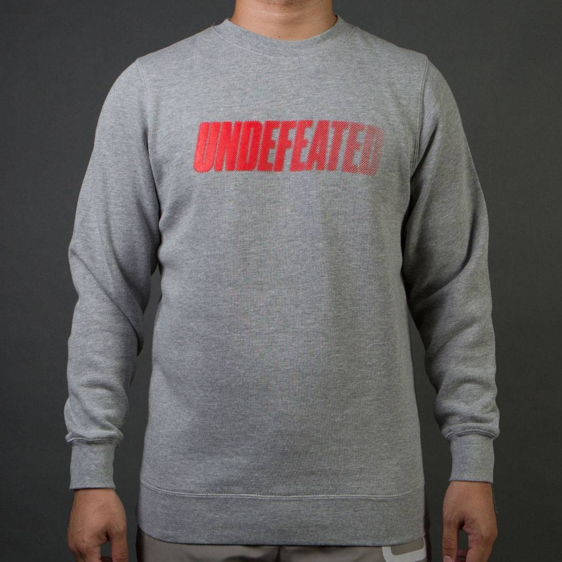 Undefeated Men Speed Tone Crew Sweater (gray / heather)