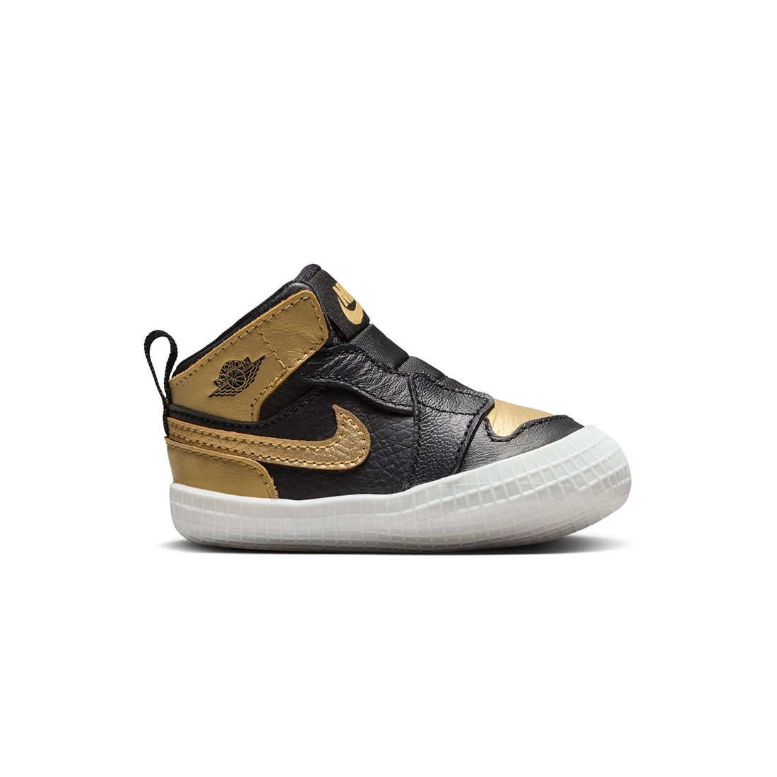 Jordan Infants 1 (black / metallic gold-sail)