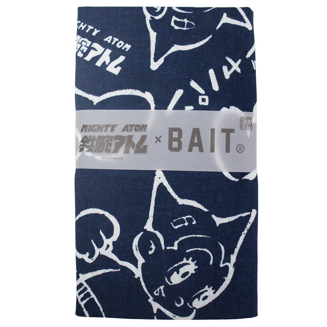 BAIT x Astro Boy Mighty Atom Tenugui Towel (navy)