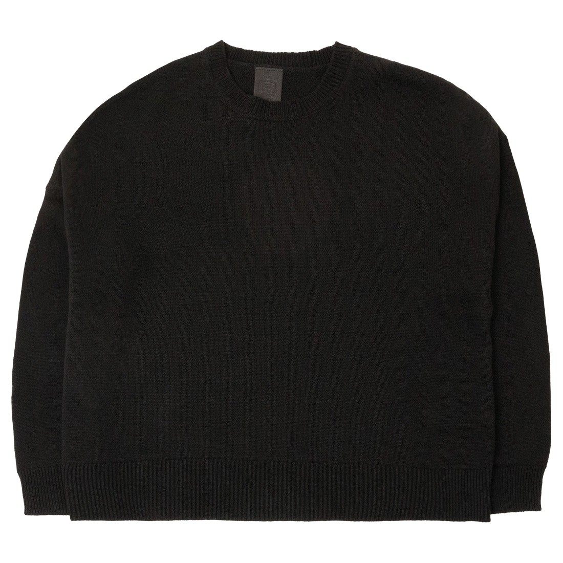 BAIT Men Knit Cropped Sweater (black)