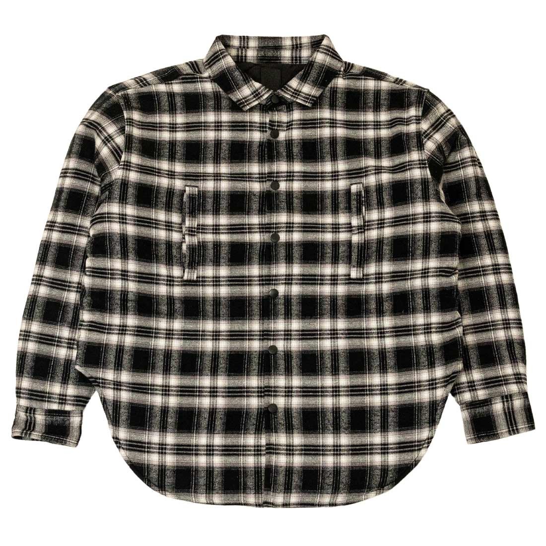 BAIT Men Plaid Puffy Shirt (plaid)