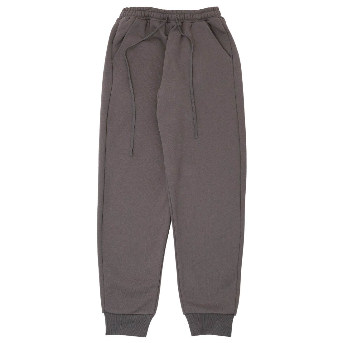 BAIT Men Zip Up Elastic Pants (gray / stone gray)