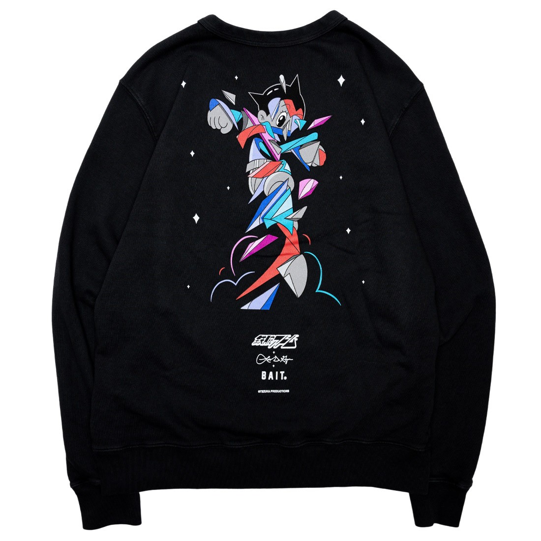 Cheap Urlfreeze Jordan Outlet x Astro Boy x Louis De Guzman Men Crewneck Sweater (black)