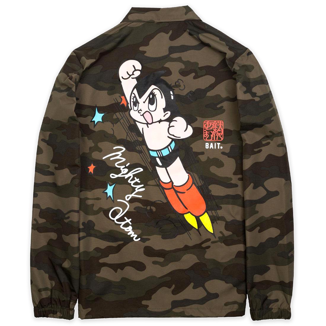 Cheap Cerbe Jordan Outlet x Astro Boy Men Mighty Atom Coaches Jacket (camo)