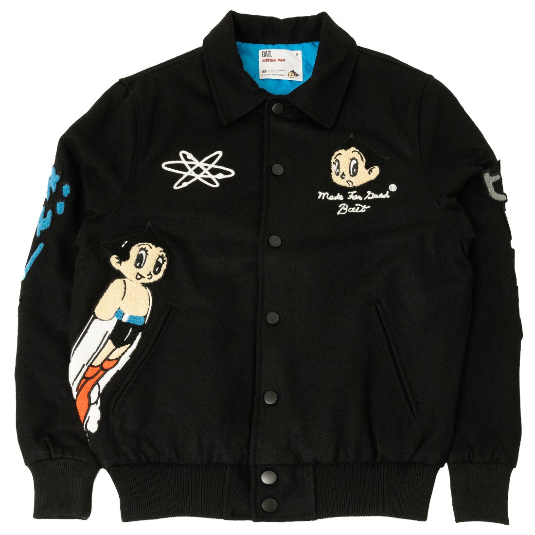 クラシック Jacket Varsity Men Boy Astro x BAIT with black Chenille ジャケット・アウター
