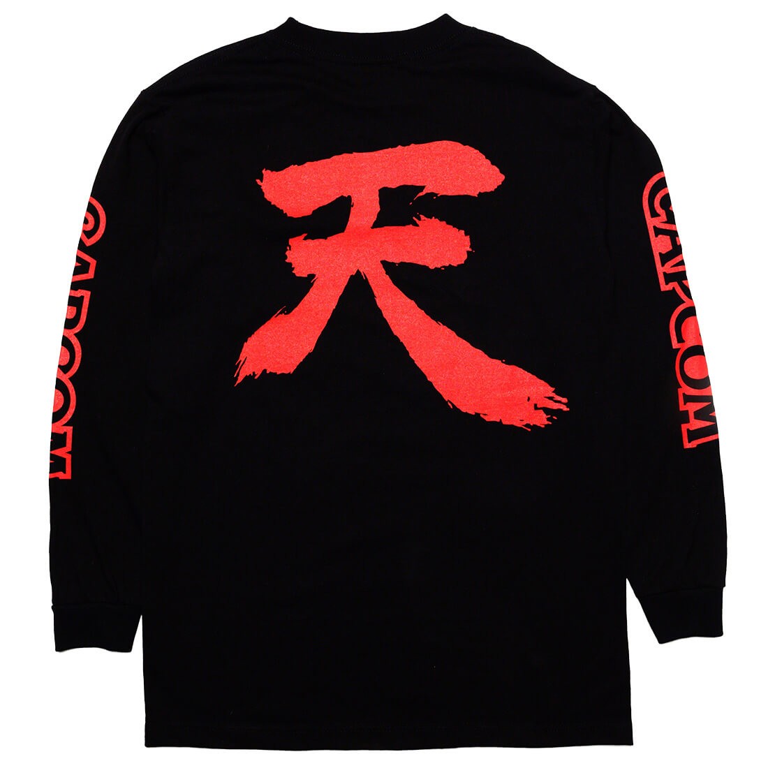 BAIT x Street Fighter Men Akuma Long Sleeve Tee (black)