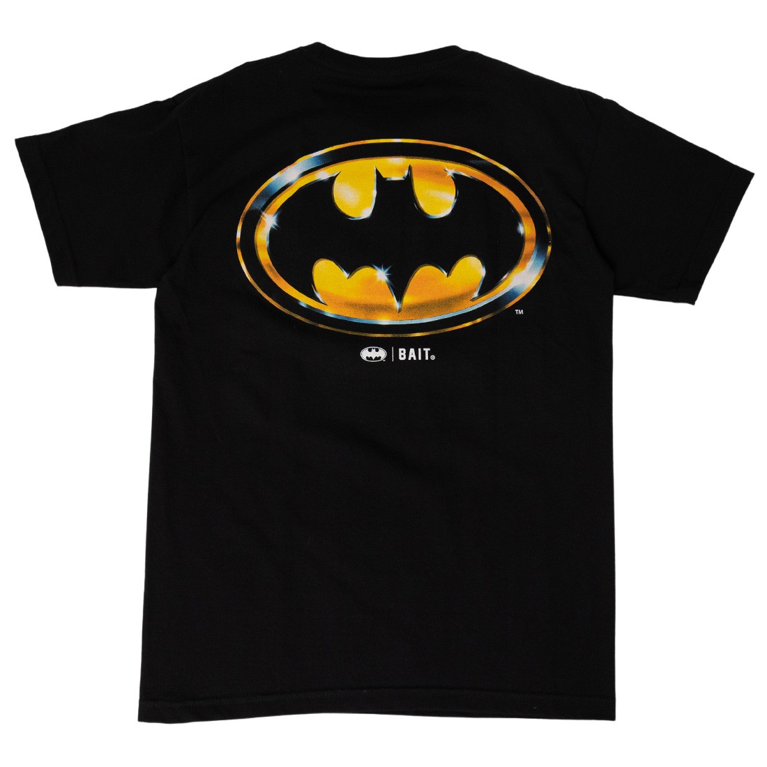 Cheap Cerbe Jordan Outlet x Batman Men Batman Gold Logo Tee (black)