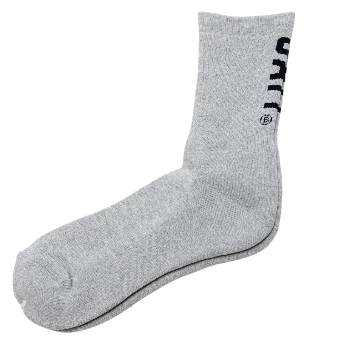 BAIT Men BAIT Logo Crew Socks - Made In Japan (gray)