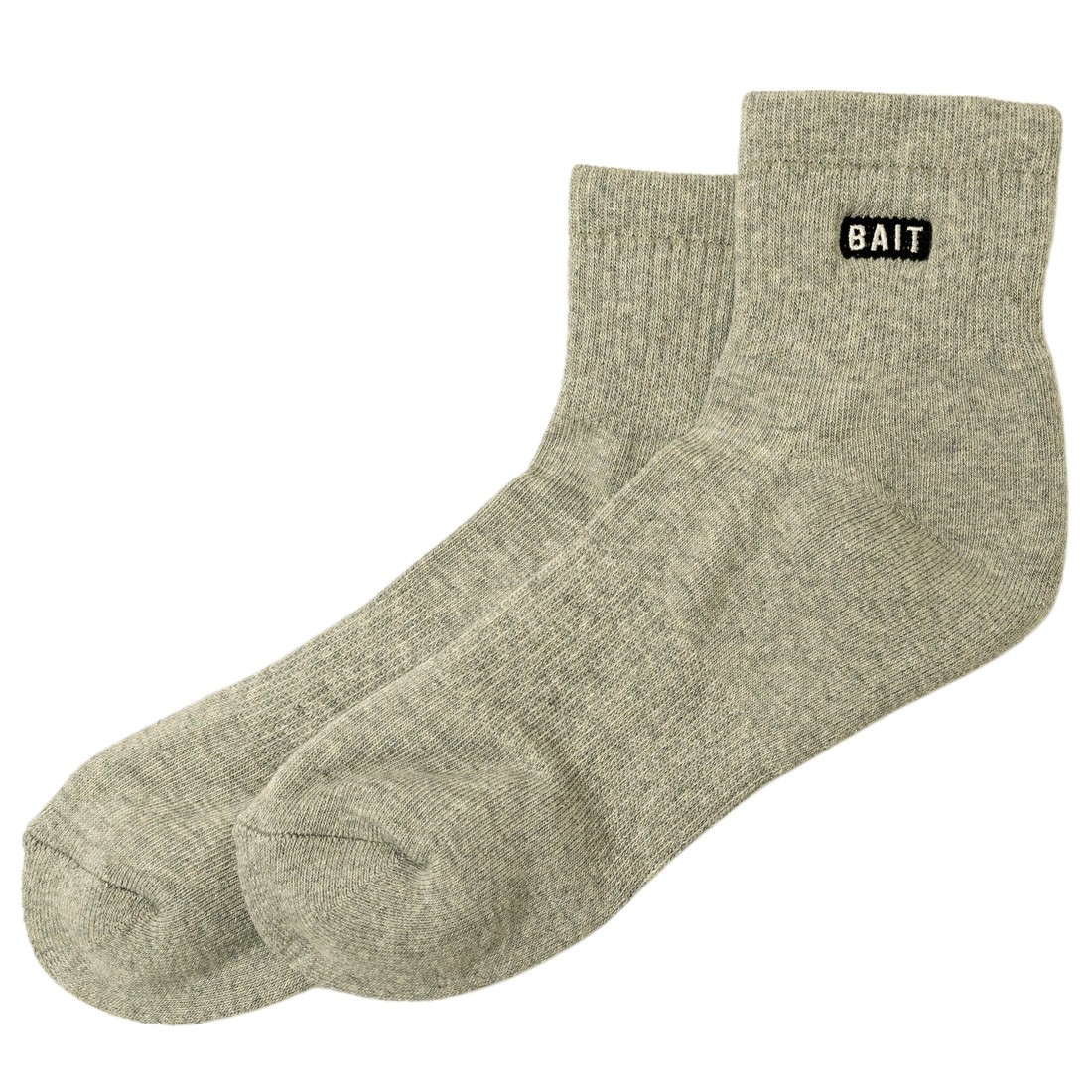 Cheap Urlfreeze Jordan Outlet Men Cheap Urlfreeze Jordan Outlet Bitemark Quarter Socks - Made In Japan (gray)