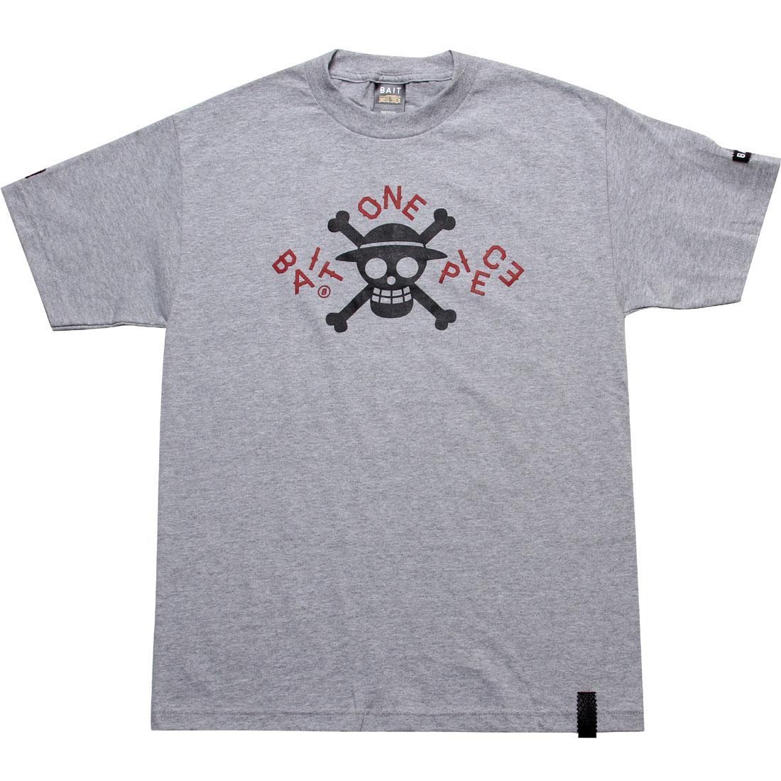 BAIT x One Piece Scrambled Tee (athletic heather)