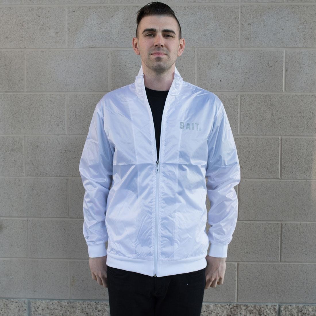 Cheap Urlfreeze Jordan Outlet Nylon Track Maxi jacket (white)