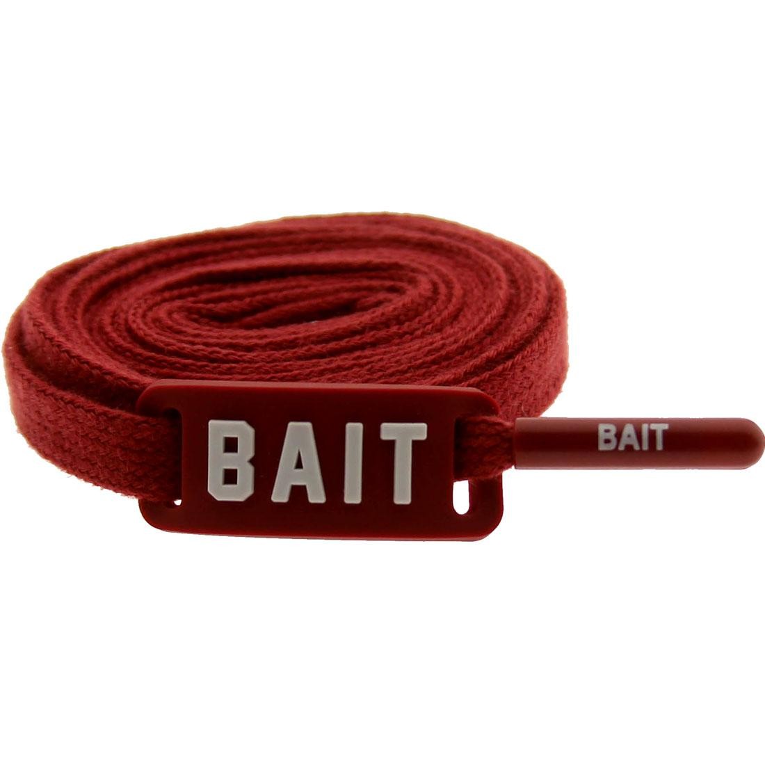 BAIT Flat Shoelaces (red)