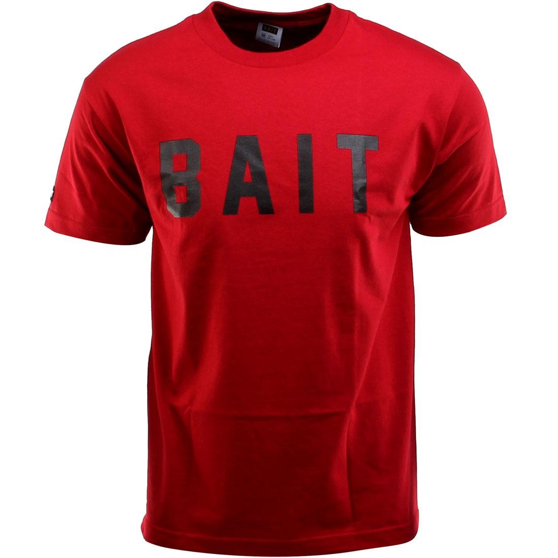 BAIT Logo Tee (red / cardinal red / black)