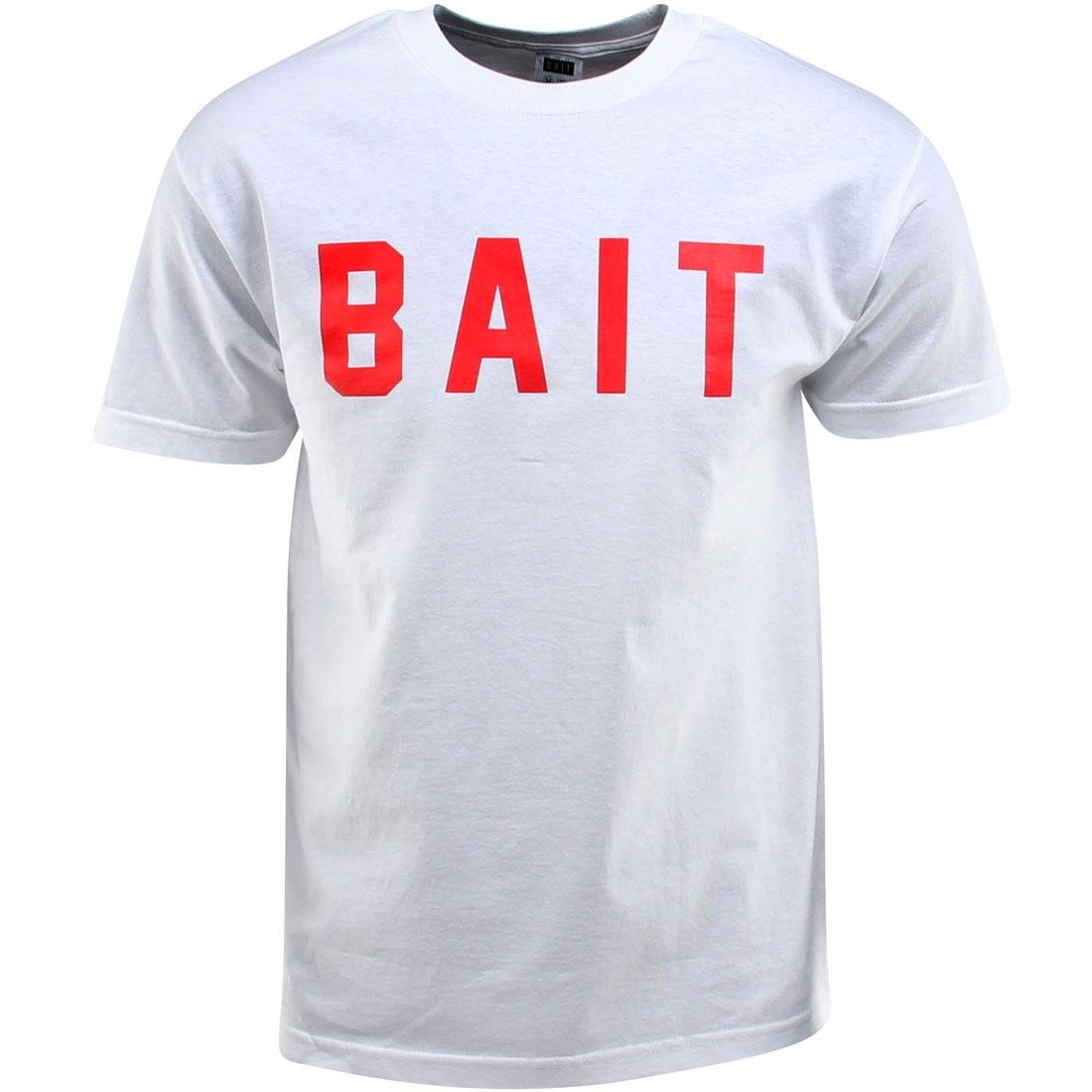 BAIT Logo Tee (white / red)