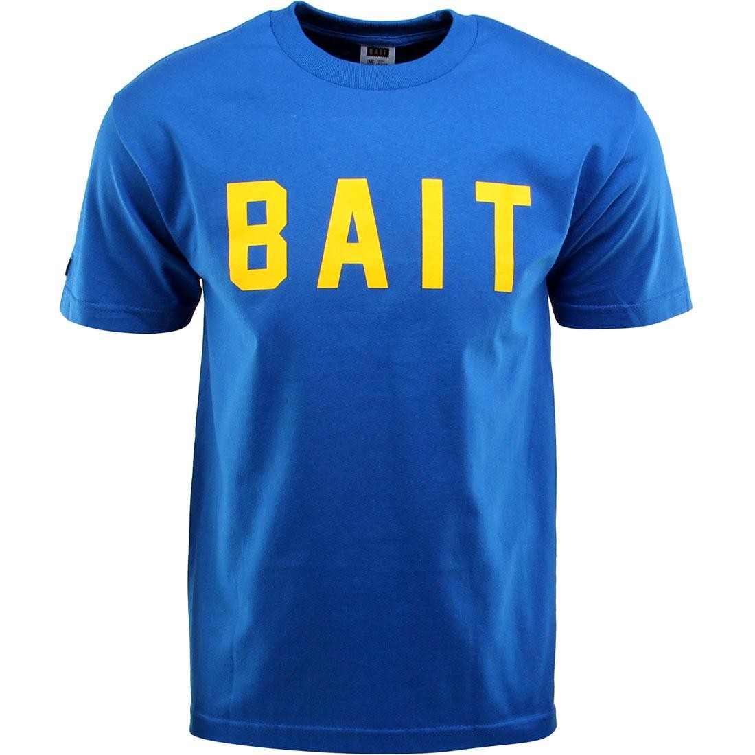 BAIT Logo Tee (blue / royal blue / yellow)