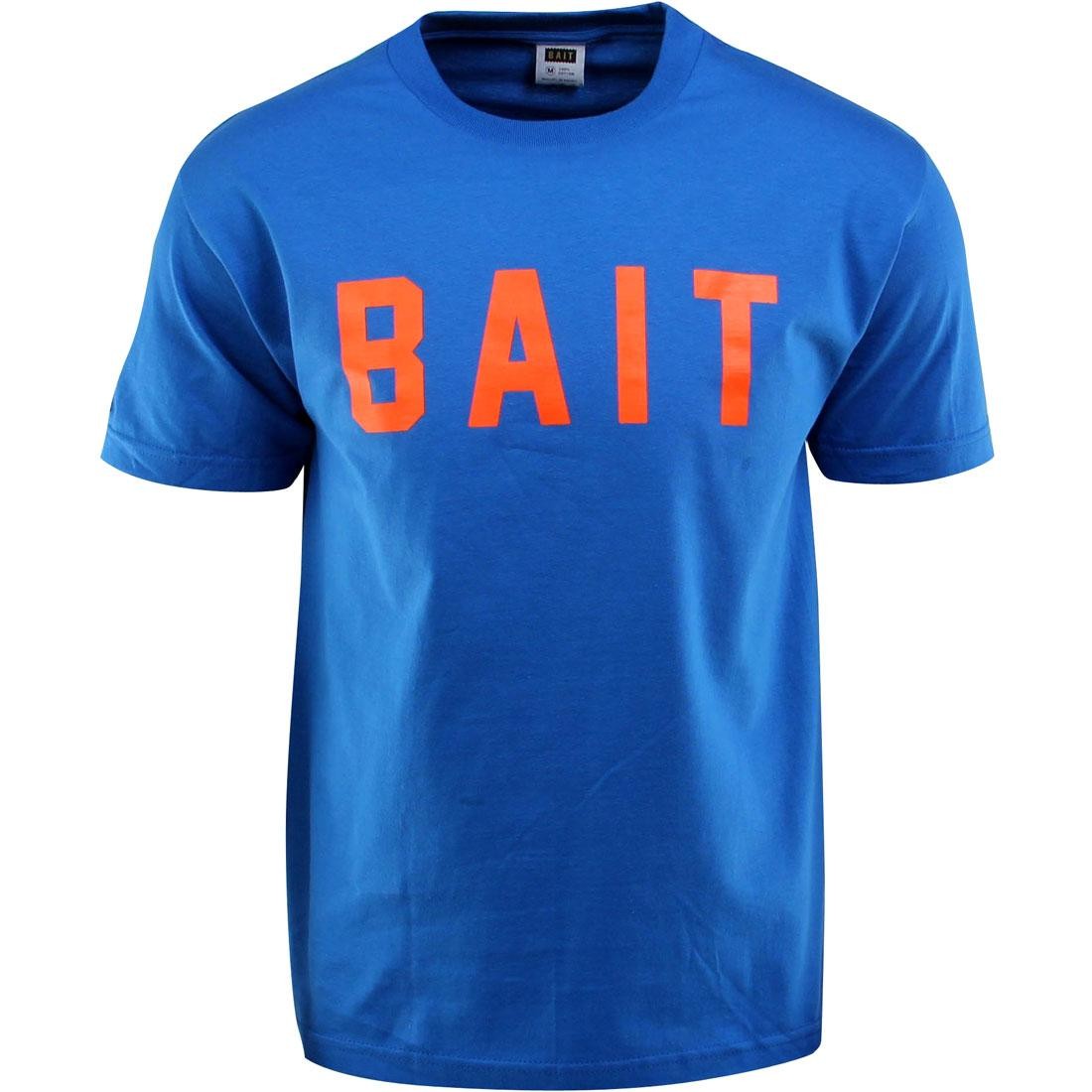 BAIT Logo Tee (blue / royal blue / orange)