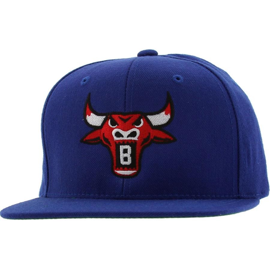 Cheap Urlfreeze Jordan Outlet Bull Snapback Cap (royal / red)