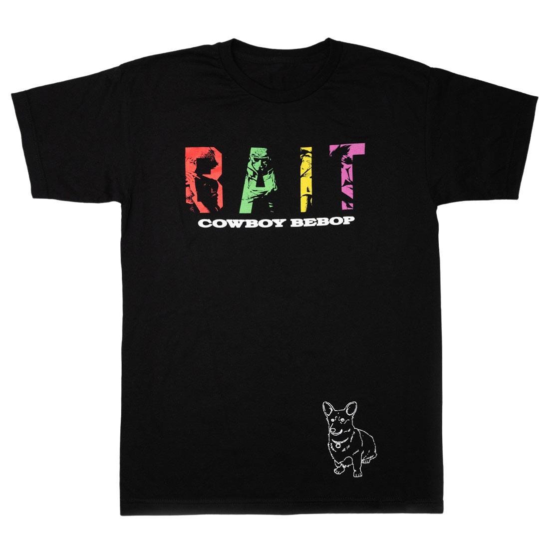 BAIT x Cowboy Bebop Men BAIT Logo Tee (black)