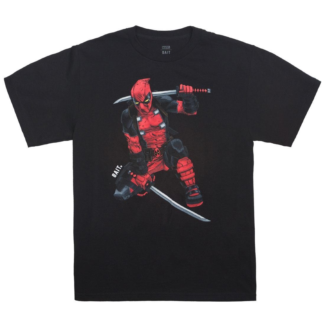 Cheap Urlfreeze Jordan Outlet x Street Fighter Men Deadpool Two Swords Tee (black)