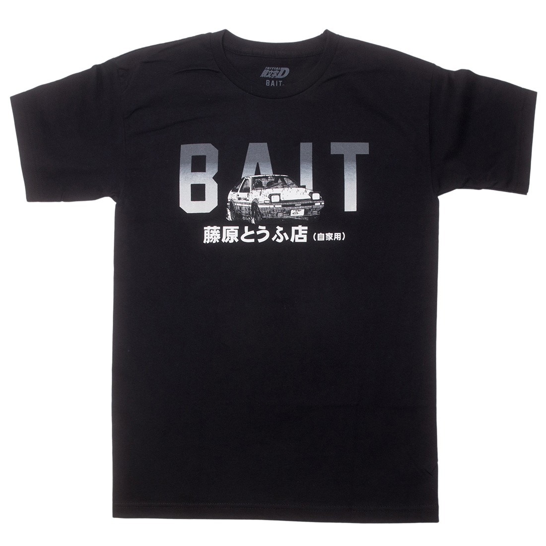 BAIT x Initial D Men BAIT Logo Design Tee (black)