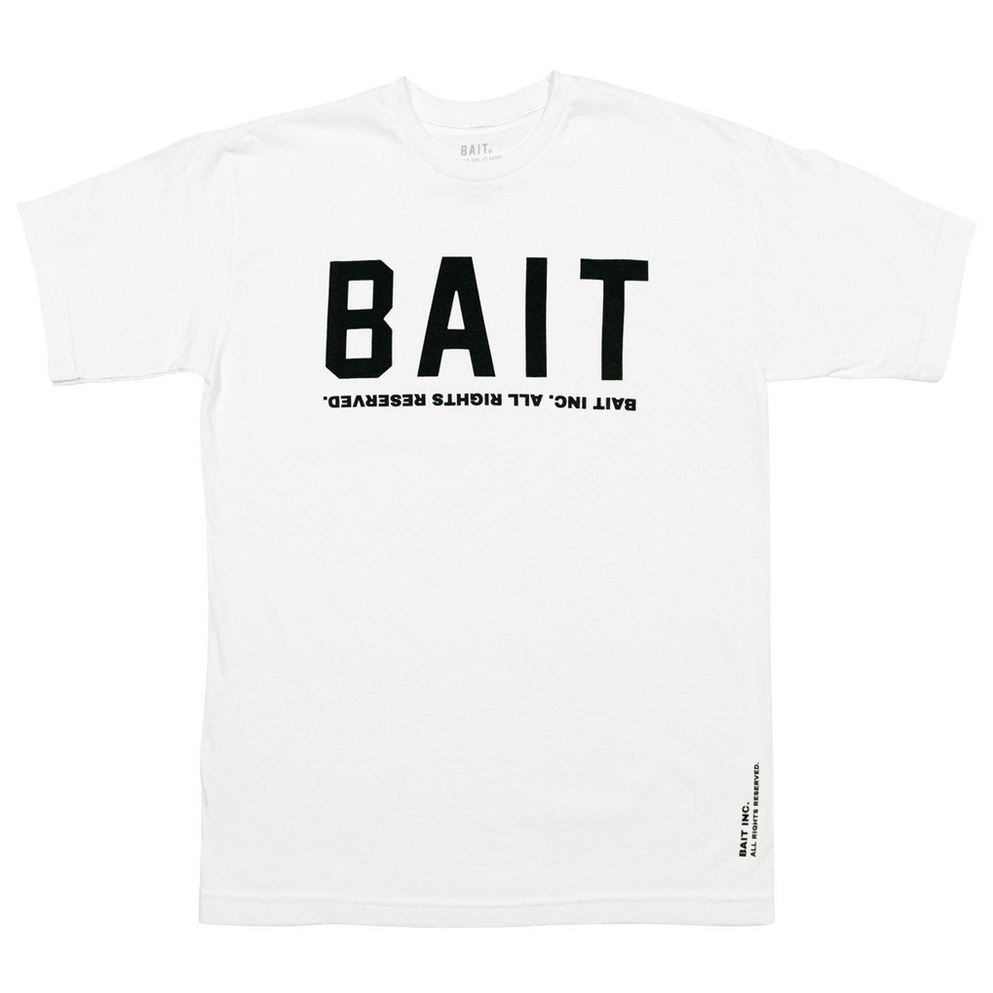 BAIT Men BAIT Logotype Tee (white)
