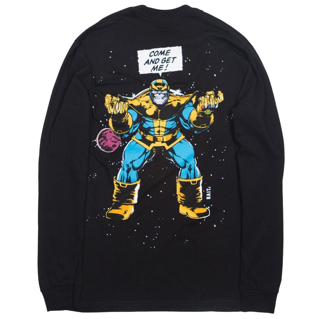 Cheap Urlfreeze Jordan Outlet x Marvel Comics Men Infinity Gauntlet Thanos Long Sleeve Tee (black)