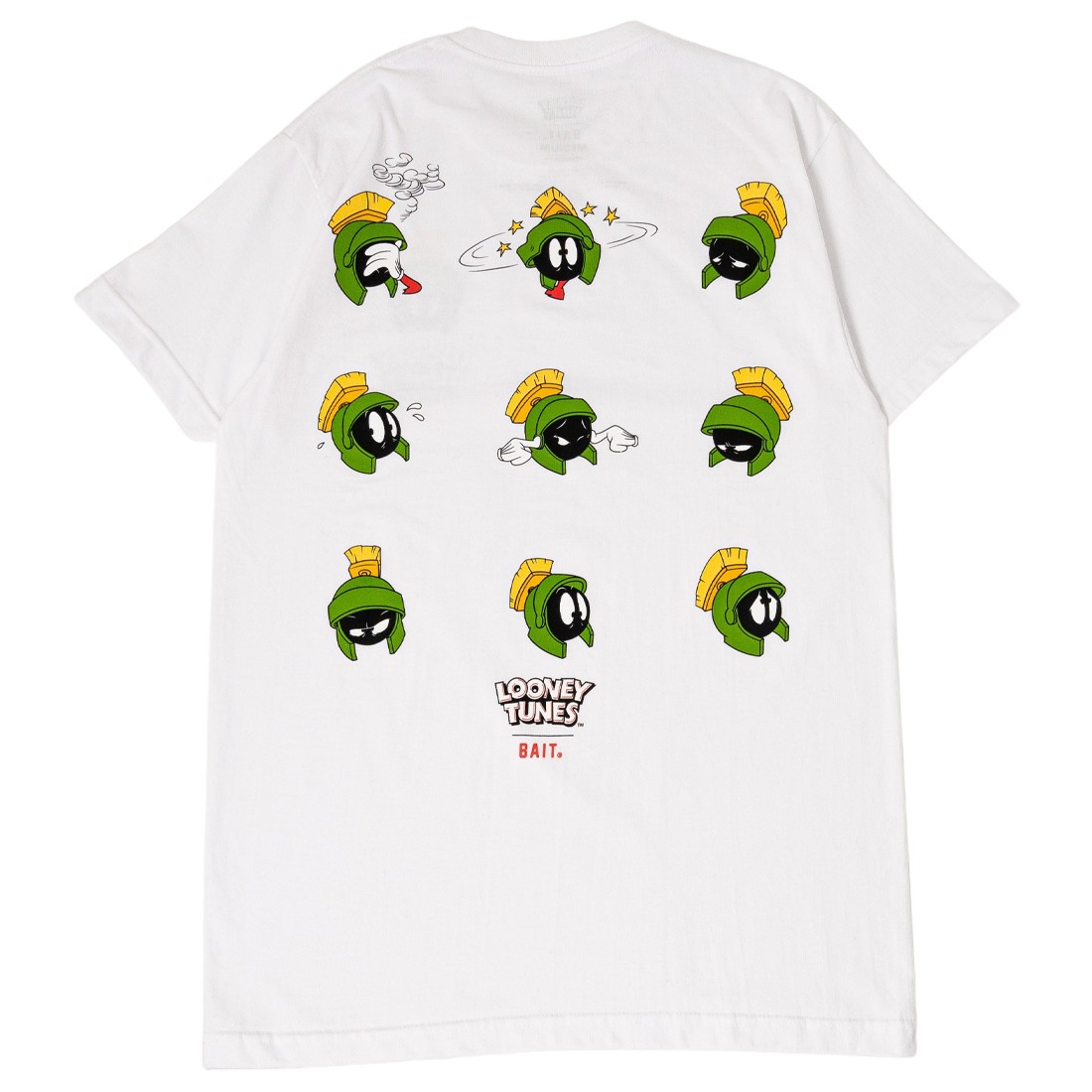 bait x marvin the martian men expressions tee white