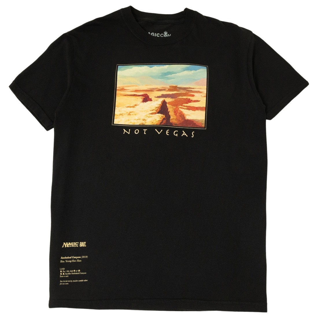 Cheap Urlfreeze Jordan Outlet x Goodsmile Racing x MagicCon Men Not Vegas Tee (black / washed)