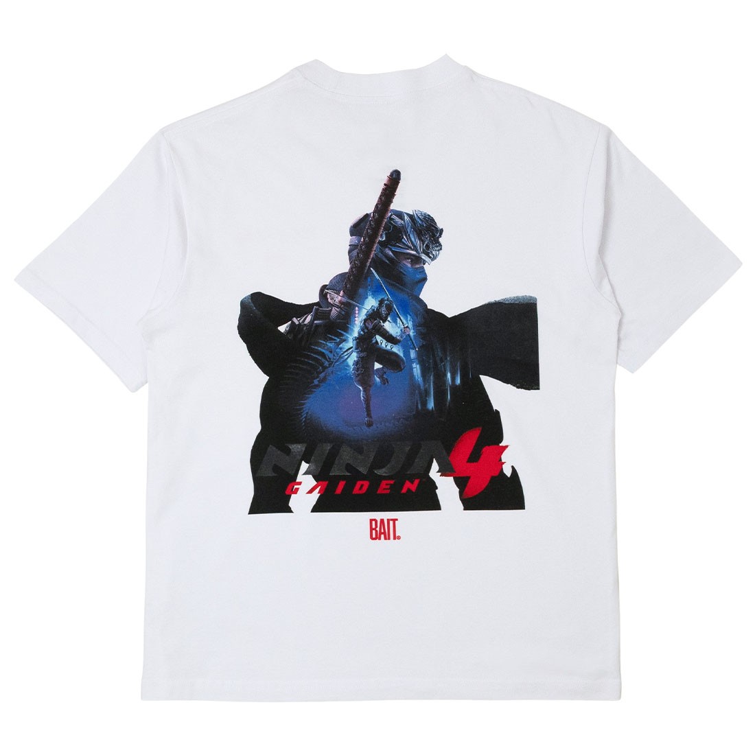 BAIT x Ninja Gaiden Men Logo Tee (white)