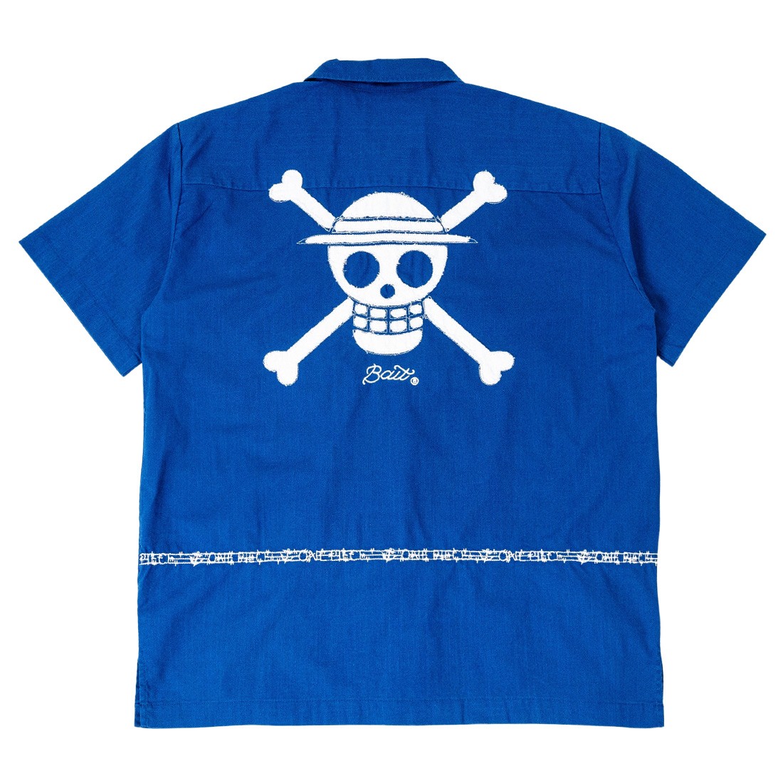 BAIT x One Piece Men Captain's Shirt (navy)