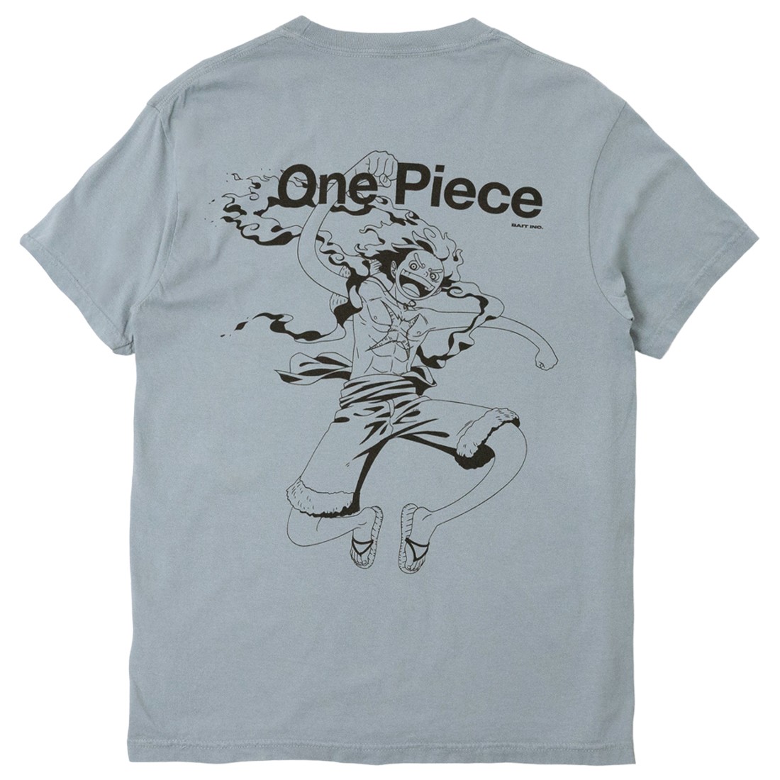 BAIT x One Piece Men Gear 5 Fade Tee (gray / garment dyed)