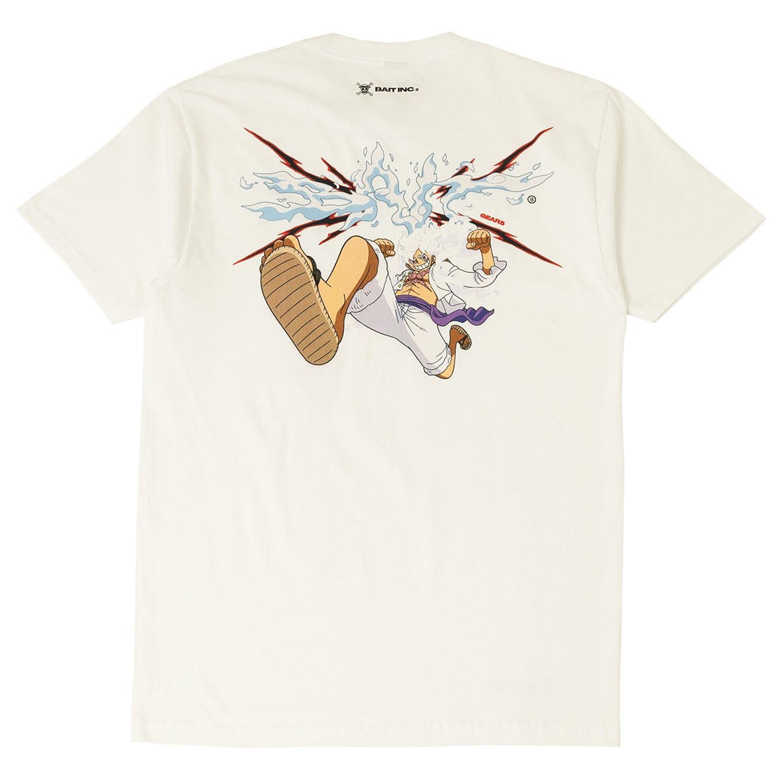 Cheap Urlfreeze Jordan Outlet x Spy x Family Men Monkey D Luffy Tee (white)