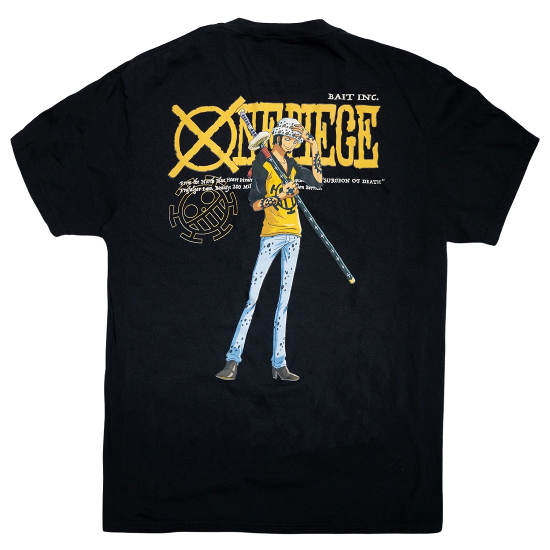 BAIT x One Piece Men Surgeon Of Death Tee (black)