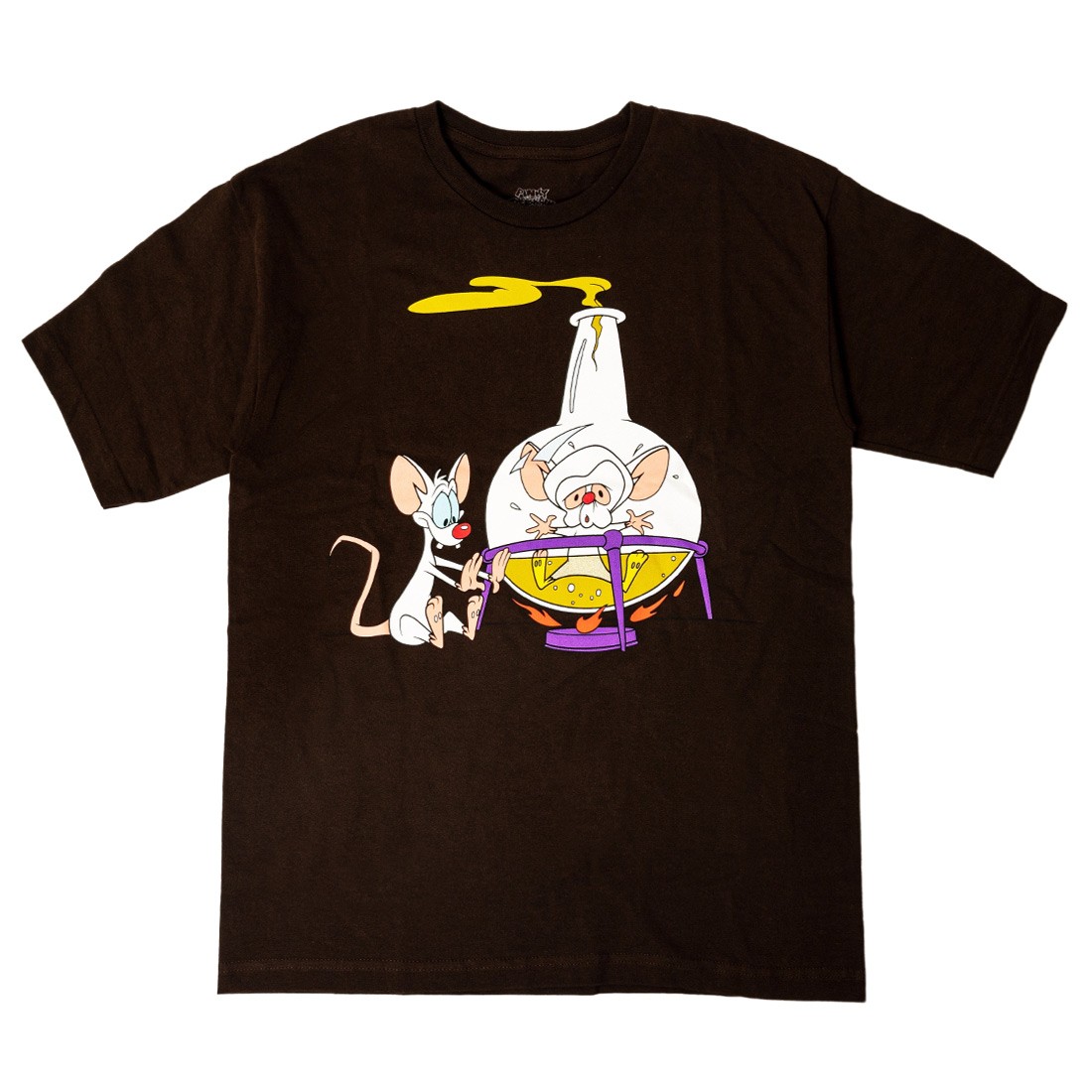 BAIT x Pinky And The Brain Men Chemical Tee (brown)