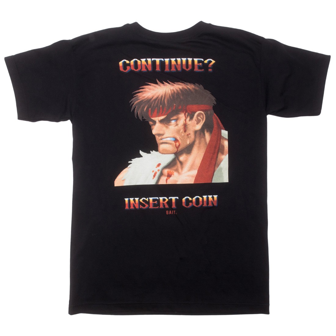 BAIT x Street Fighter Ryu Men Continue Tee (black)