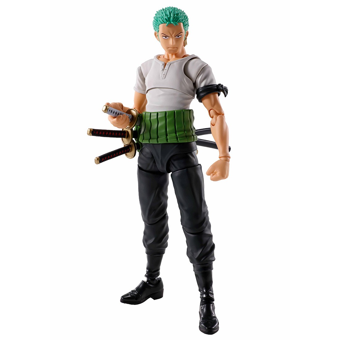 PREORDER - Bandai S.H.Figuarts One Piece Roronoa Zoro Romance Dawn Figure (green)