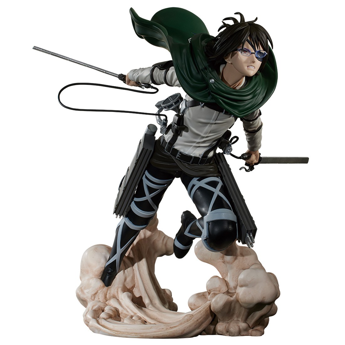 PREORDER - Bandai Ichibansho Attack on Titan Rumbling Hange Zoe Figure (black)