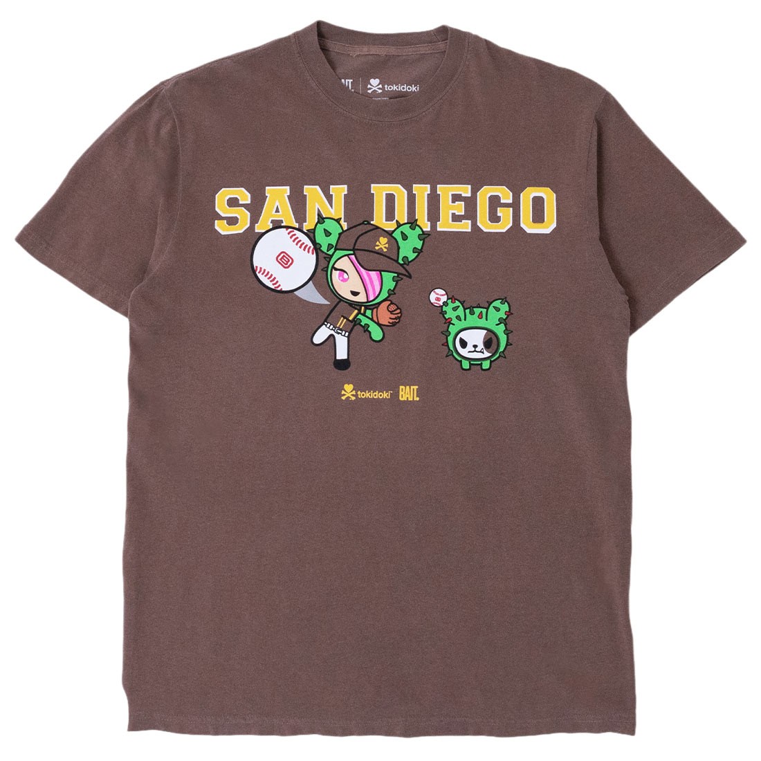 BAIT x Tokidoki Men San Diego SDCC 2026 Tee (brown)