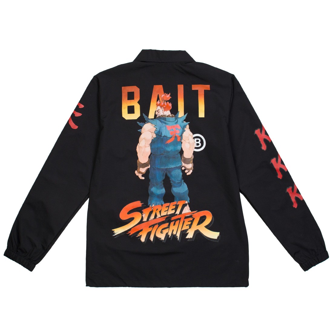 BAIT x Street Fighter Men Akuma Stance Jacket (black)