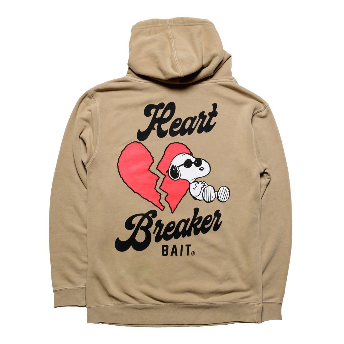 Cheap Cerbe Jordan Outlet x Snoopy Men Heart Breaker Hoody (brown / sand)