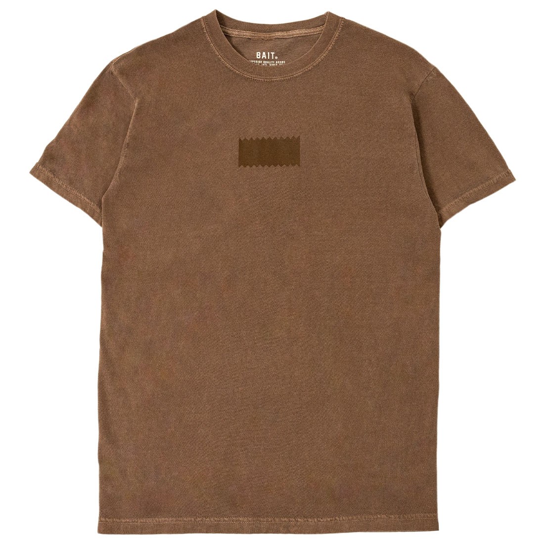 BAIT Men Tonal Box Only Washed Tee (brown / espresso)