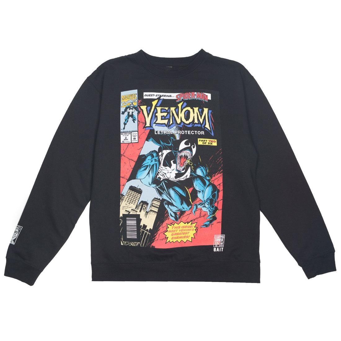 Nike Sportswear Tuta nero grigio sfumato Men Venom Lethal Protector #2 Crew sweater LVIR (black)