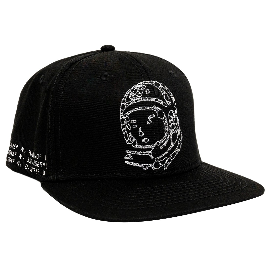 Billionaire Boys Club Helmet Crack Snapback Cap black