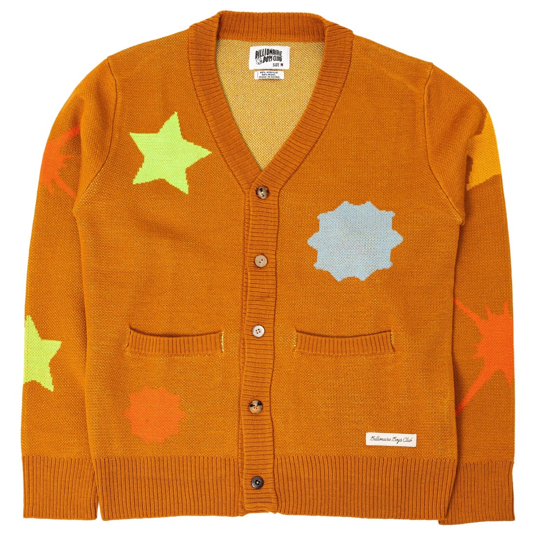 Billionaire Boys Club Men BB Shooting Star sweater WITH (brown)