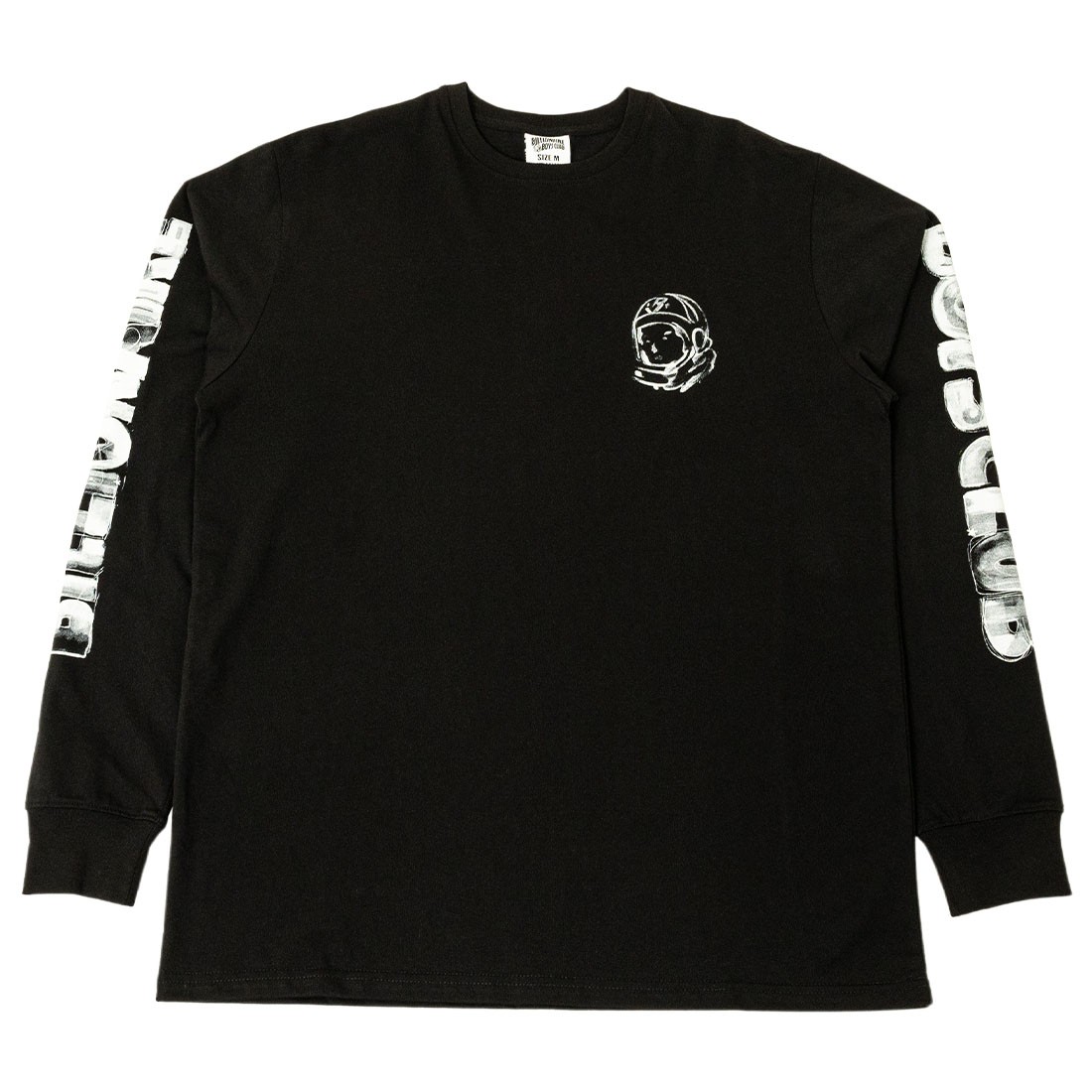 Billionaire Boys Club Men Gouache Helmet Long Sleeve Tee (black)