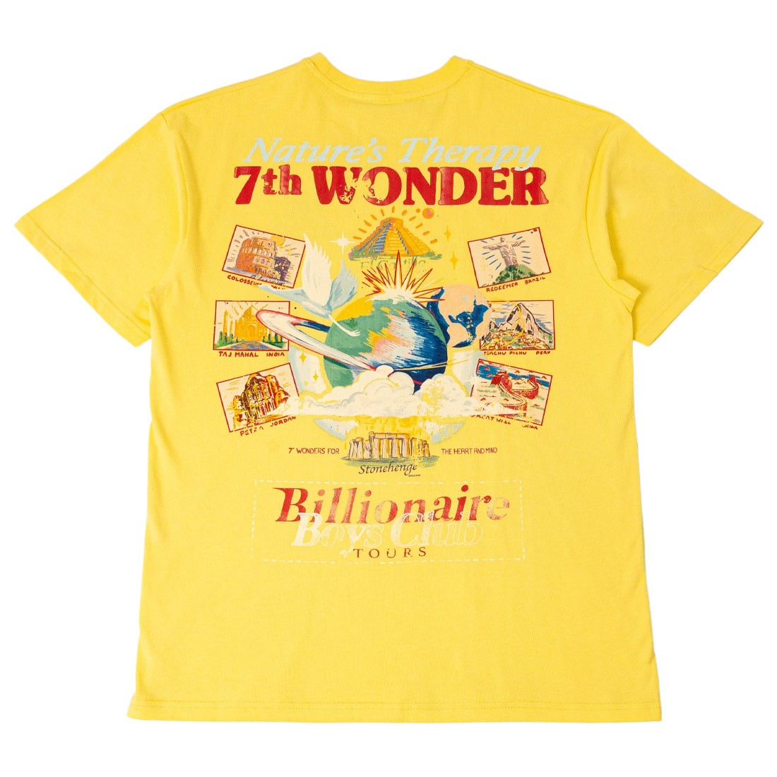 Billionaire Boys Club Men Therapy Tee (yellow / sunshine)