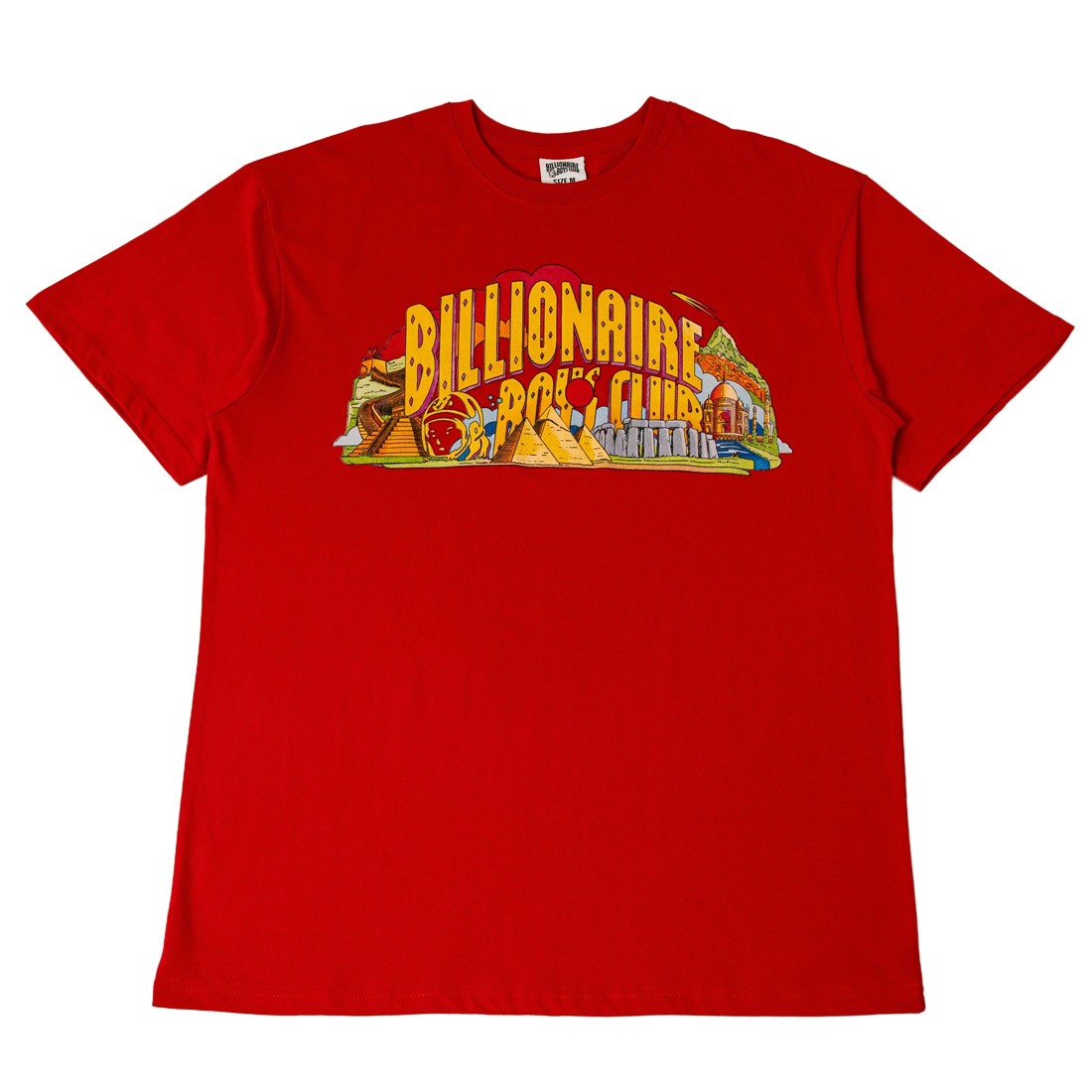 Billionaire Boys Club Men Arch Wonder Tee (red / poppy red)