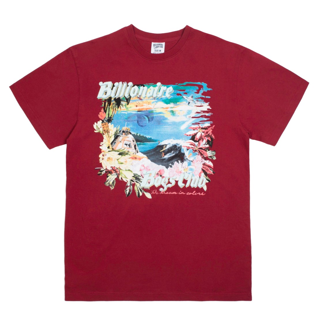 Billionaire Boys Club Men Island Knit Tee red